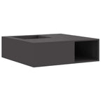 Brasero Héritage en Acier Noir Mat - 100cm