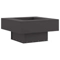 Brasero Signature en Acier Noir Mat - 80cm