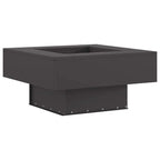 Brasero Signature en Acier Noir Mat - 80cm