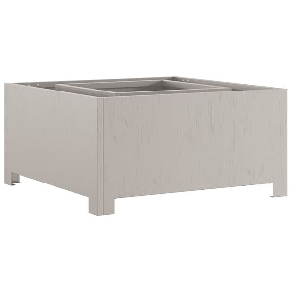Brasero Carré en Acier Corten - 80cm