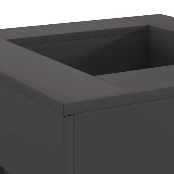 Brasero Signature en Acier Noir Mat - 80cm