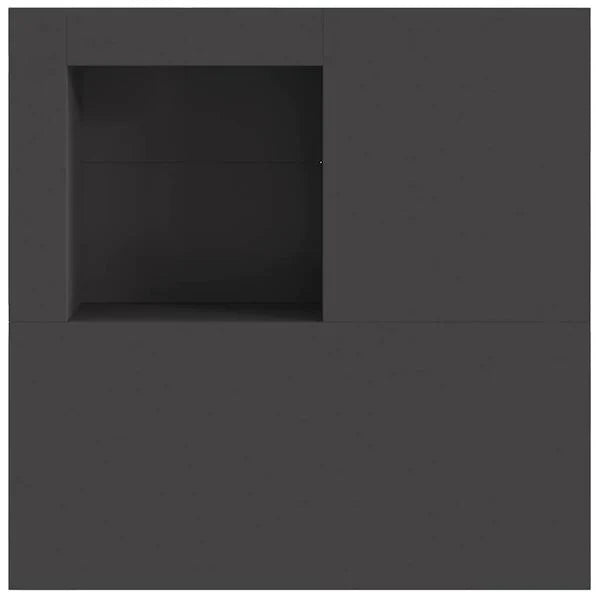 Brasero Héritage en Acier Noir Mat - 100cm