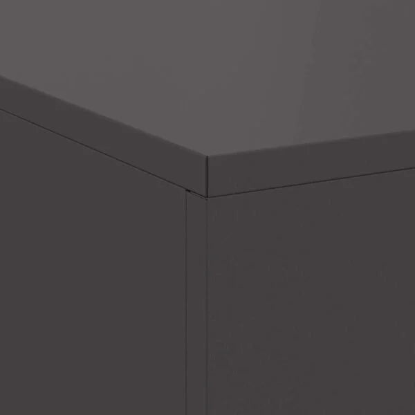 Brasero Héritage en Acier Noir Mat - 100cm